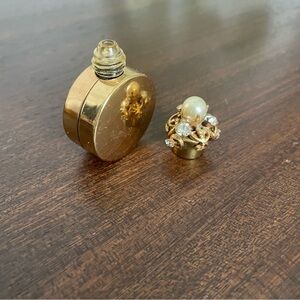 Vintage empty perfume container